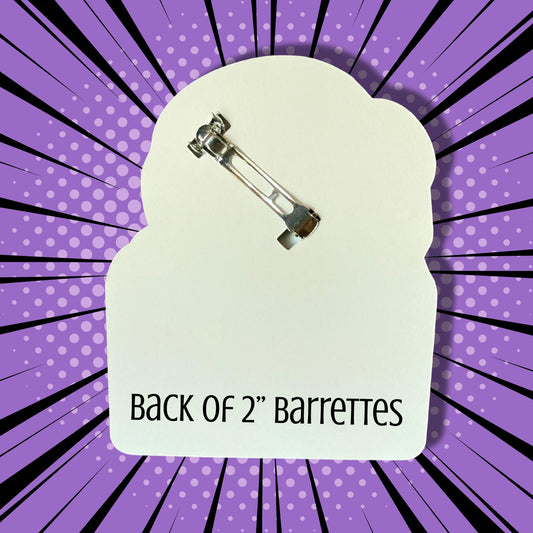 OMG BRO Barrette – Funny Science Hair Clip for Chemistry Teachers, Periodic Table Back to School Hair Accessory, STEM Teacher Gift, Nerdy